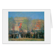William Glackens, Italo-American Celebration, WA Cards