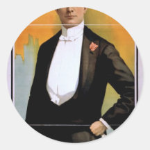 William H. West Autocollant