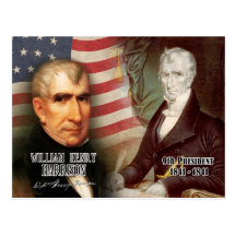 William Henry Harrison - 9th President of the U.S. Postcard