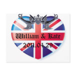 William & Kate 2011.04.29 Save The Date Post Card