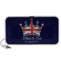 William & Kate Crown Travelling Speaker