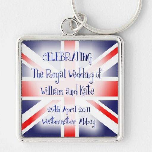 William & Kate Royal Wedding Collectibles Souvenir Keychains