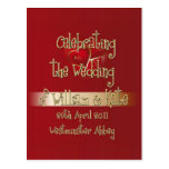 William & Kate Royal Wedding Collectibles Souvenir Post Cards