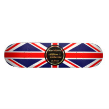 William & Kate Royal Wedding Collectibles Souvenir Skate Board Deck