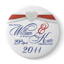 William & Kate - Royal Wedding Commemorative Pin