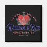 William & Kate Royal Wedding Refrigerator Magnet