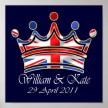 William & Kate Wedding Print