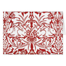 William Morris - Brer Rabbit Greeting Card