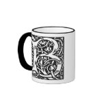 William Morris Letter 'B' - Mug