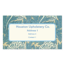 William Morris Wallpaper Designs Business Card