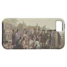 William Penn negotiating the treaty leading to the iPhone 5 Cases