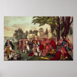 William Penn's Treaty with the Indians posters