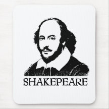 William Shakespeare Mouse Pads