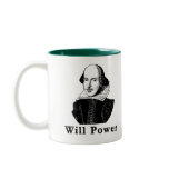 William Shakespeare WILL POWER Tshirts mugs