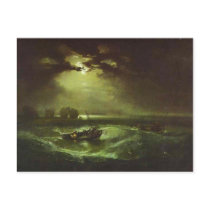 william turner - fishermen at sea postcards