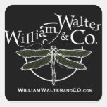 William Walter and Co. Dragonfly Sticker