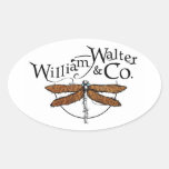 William Walter and Co. Dragonfly Sticker