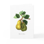 Williams Bon Chretien pear Greeting Cards