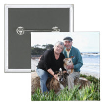Williams Foxy and Corky Photo 3 Button
