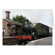Williton station, West Somerset Railway, UK Card