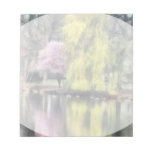 Willow and Cherry by Lake Memo Notepads