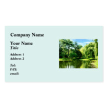 Willow By the Lake Business Card