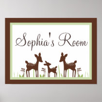 Willow Organic/Deer Poster