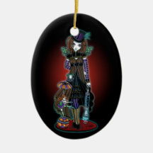 "Willow" Victorian Steampunk Circus Faery Ornament