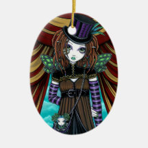 "Willow" Victorian Steampunk Circus Faery Ornament