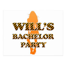 Will's Bachelor Party Post Cards
