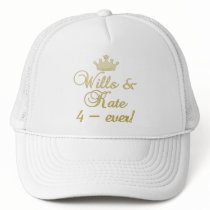 Wills & Kate 4-Ever T-shirts, Mugs, Gifts Mesh Hats