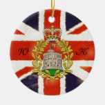 Wills & Kate Monogram Coat of Arms Ornament