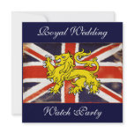 Wills & Kate Royal Wedding Watch Party Invitation