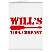 Will's Tool Company Greeting Cards