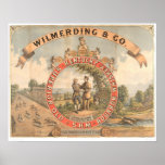 Wilmerding & Co. Kentucky Whiskey (1855A) Posters
