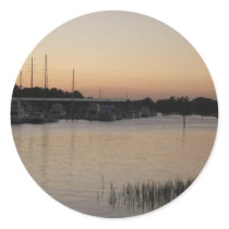 Wilmington Bradley Creek Series Round Sticker