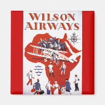 Wilson Airways ~ Africa Magnets