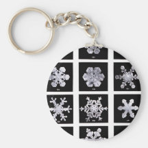 Wilson Bentley Snowflakes Key Chain