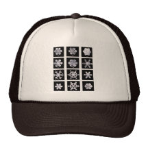 Wilson Bentley Snowflakes Trucker Hats