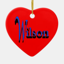 Wilson Ornament