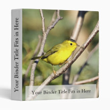 Wilson's Warbler Binders