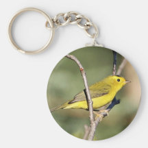 Wilson's Warbler Key Chains