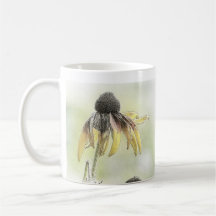 Wilted Black Eyed Susans Mugs