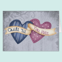 Wilting Quilter cards