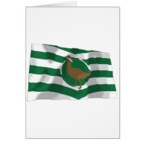 Wiltshire Waving Flag