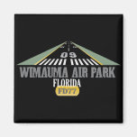 Wimauma Air Park Florida - Airport Runway Fridge Magnet