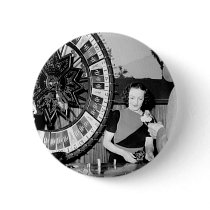 Win A Fortune Vintage Las Vegas Casino Pinback Buttons