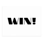 Win! Post Cards
