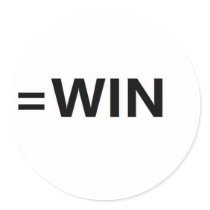=win stickers