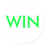 WIN stickers